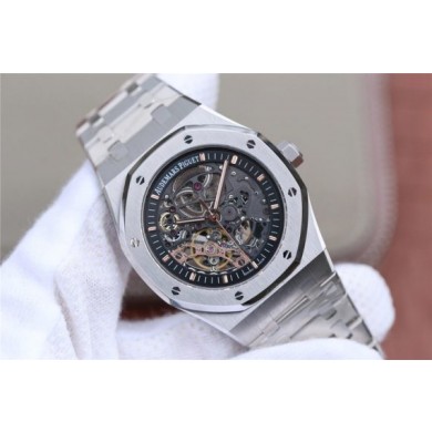 Audemars-Piguet Royal Oak 41mm Double Balance Wheel Openworked 15407 Bracelet WJ00223