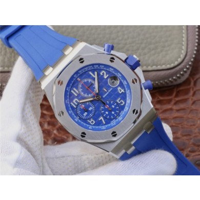 Audemars-Piguet Royal Oak Offshore 2018 SIHH Indigo Blue Blue Rubber Strap WJ00003