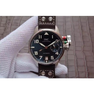 Best Quality Fake IWC Big Pilot IW500908 Le Petit Prince Leather Strap WJ00208