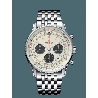 Breitling Navitimer 1 B01 Chronograph 43 Steel Mercury Silver WJ00722