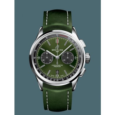 Breitling Premier B01 Chronograph 42 Bentley Steel Green Breitling WJ00594