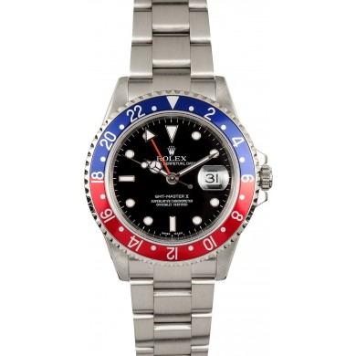 Cheap Knockoff Rolex Pepsi Bezel GMT-Master II Model 16710 JW2288