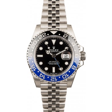 Copy New Model Rolex GMT-Master 126710 Jubilee 'Batman' JW0762