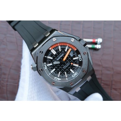 Imitation Audemars-Piguet Royal Oak Offshore Diver Real Ceramic Rubber Strap WJ00328