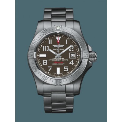 Imitation Breitling Avenger II Seawolf Steel satin-finish Tungsten Gray Breitling WJ00128