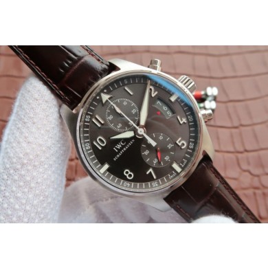 IWC Pilot Chrono IW387802 Leather Strap IWC WJ00665