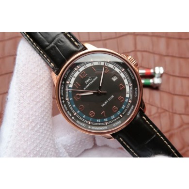 IWC Portuguese Automatic Yacht Club Black Dial WJ00436