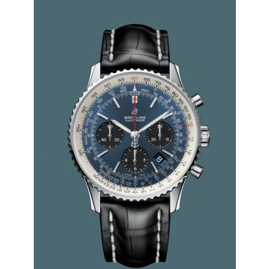 Knockoff Breitling Navitimer 1 B01 Chronograph 43 Steel Blue WJ00535