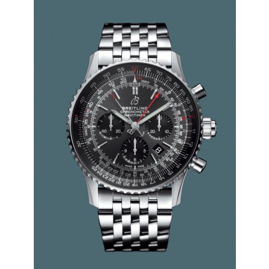 Knockoff Breitling Navitimer 1 B03 Chronograph Rattrapante 45 Stratos Grey Boutique Edition Steel Stratos Gray Breitling WJ00271