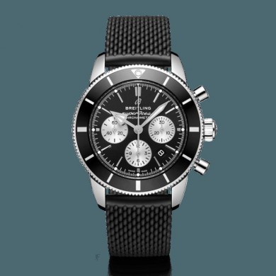 Knockoff Breitling Superocean Heritage II B01 Chronograph 44 Steel Black WJ00918