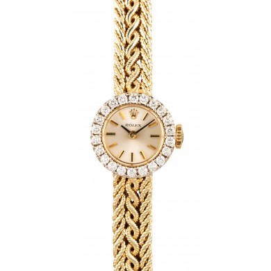 Ladies Rolex Diamond Cocktail Watch Vintage JW0329