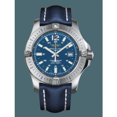 Quality Breitling Colt Automatic Steel Mariner Blue Breitling WJ00088