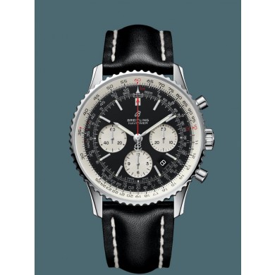 Replica Breitling Navitimer 1 B01 Chronograph 43 Steel Black Breitling WJ00910