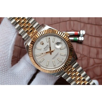 Rolex DateJust 41mm 126333 Wrapped White Dial Jubilee Bracelet Rolex WJ00121