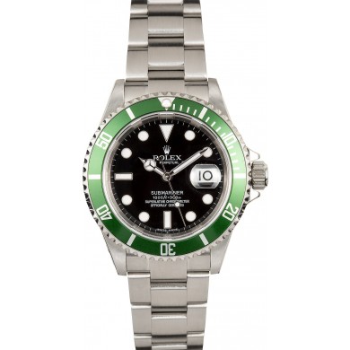 Rolex Submariner 16610LV Anniversary JW2433