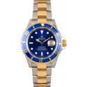 Blue Rolex Submariner 16613 Mens JW0045