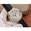 Cartier Cartier Ballon Bleu 42mm CRF White Textured Dial Leather Strap Cartier WJ01240