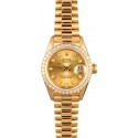 Cheap Imitation Rolex Lady President 69138 Diamonds JW0586