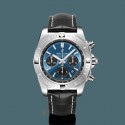 Copy Breitling Chronomat B01 Chronograph 44 Steel Blackeye Blue Breitling WJ01163