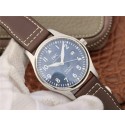 Fake IWC Mark XVIII IW327010 Le Petit Prince Blue Dial Brown Leather Strap IWC WJ01068