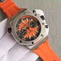 Imitation Audemars-Piguet Royal Oak Offshore Diver Chronograph Orange Rubber Strap WJ01236