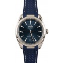 Imitation Omega Seamaster Aqua Terra Blue Rubber Strap JW0885