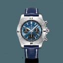 Knockoff Breitling Chronomat B01 Chronograph 44 Steel Blackeye Blue WJ00089