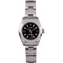 Ladies Rolex Oyster Perpetual 176200 Black JW0333