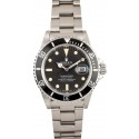 Mens Stainless Rolex Submariner 16800 Black Dial JW0752