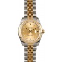 Mid-Size Rolex Datejust 178273 Diamond JW0383