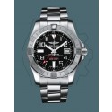 Replica AAA Breitling Avenger II GMT Steel Volcano Black Breitling WJ00302