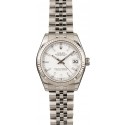 Replica Best Rolex Mid-Size Datejust 178274 White Dial JW0591