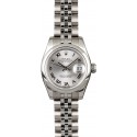 Replica High Quality Ladies Rolex Datejust 179160 Rhodium Roman JW0299