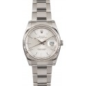 Rolex Date 115234 Silver Luminous Index Dial JW1683