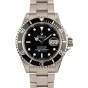 Rolex Submariner 16610 Men's Black Dial Watch JW2426