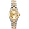 Vintage Ladies Rolex Date 6517 Two-Tone JW0637