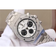 Audemars-Piguet Royal Oak Chronograph White/Black Dial Bracelet WJ00982