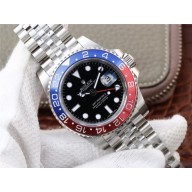 Replica Rolex GMT-Master II 126710 BLRO Black Dial Jubilee Bracelet Rolex WJ00428