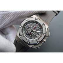 Audemars-Piguet Royal Oak Offshore Titanium Michael Schumacher Gray Dial WJ01119