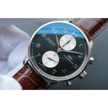 Best Quality IWC Portuguese Chrono IW371404 Brown Leather Strap IWC WJ01051