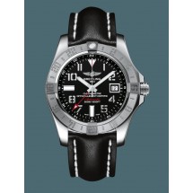 Breitling Avenger II GMT Steel Volcano Black WJ01058