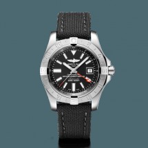 Breitling Avenger II GMT Steel Volcano Black WJ01174