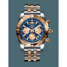 Breitling Chronomat 44 Steel & gold Metallica Blue WJ01204