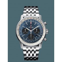 Breitling Navitimer 1 B01 Chronograph 43 Steel Mercury Silver WJ00859