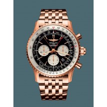 Breitling Navitimer 1 B03 Chronograph Rattrapante 45 Red gold Limited Black Breitling WJ00761