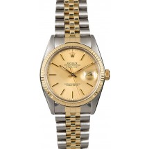 Copy Certified Rolex Datejust 16013 Champagne Dial JW0164