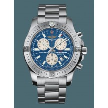 Copy Cheap Breitling Colt Chronograph Steel Mariner Blue Breitling WJ00755