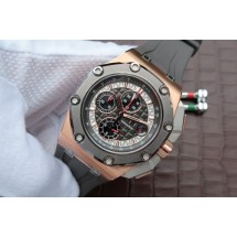 Fake Audemars-Piguet Royal Oak Offshore 26568OM Cermet Bezel Michael Schumacher WJ00659