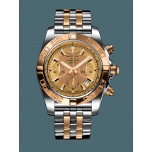 Fake Breitling Chronomat 44 Steel & gold Golden Sun Breitling WJ00169