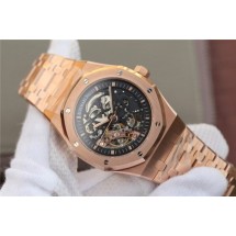 Fake Fashion Audemars-Piguet Royal Oak 41mm Double Balance Wheel Openworked 15407 Bracelet WJ01271